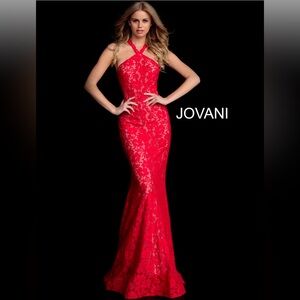 Jovani Lace Prom Dress 63214